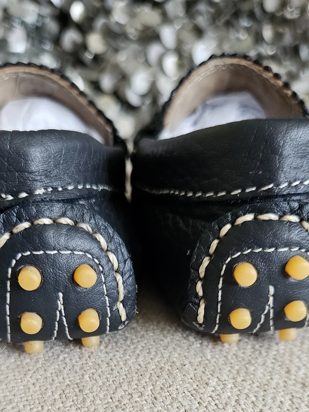 Elephantito Luxury Leather Loafers- Grab The Yacht! Size 5
